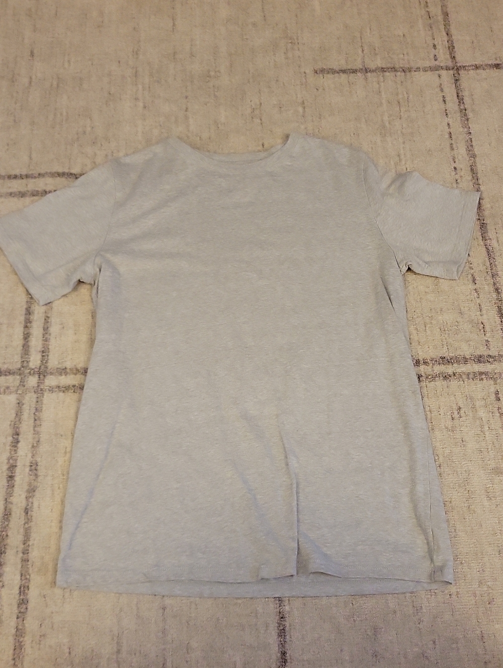 Cat & Jack Kids Short Sleeve Crewneck Tee in Light Gray